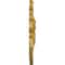 Ekena Millwork Orrington Ceiling Medallion (Canopies up to 4 3/4"), 19 5/8"OD x 4 3/4"ID x 1 3/4"P, Iridescent Gold CM19ORIGS - alternate 3